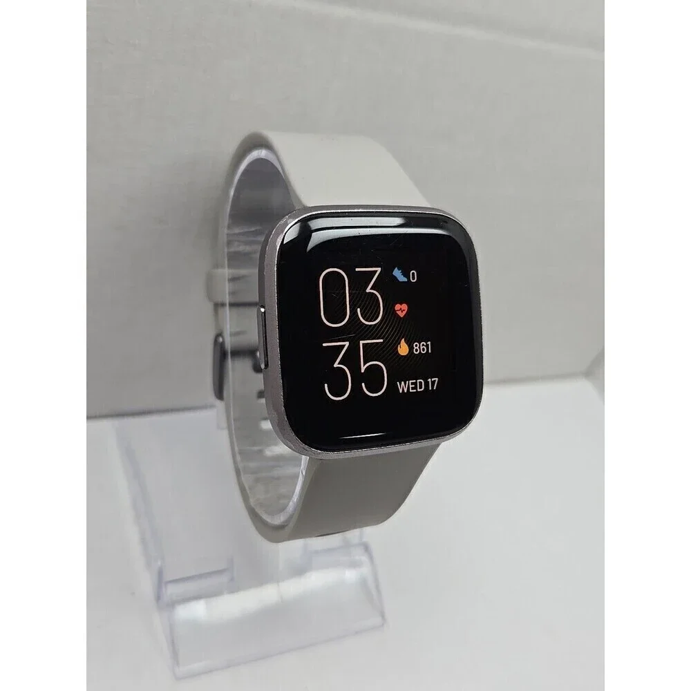 Fitbit Versa 2 Smartwatch Gray 40mm Alexa WR50M Always On Display No Charger